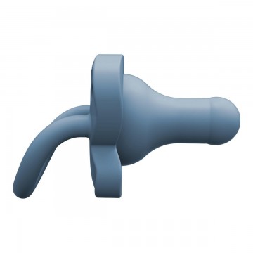 Dr. Brown's Πιπίλα Σιλικόνης για 0-6 μηνών Μπλε Ματ